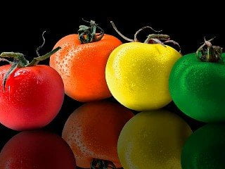 La dieta de los colores o nutricolorimetría se basa en combinar grupos alimentarios con distinta colorimetría.